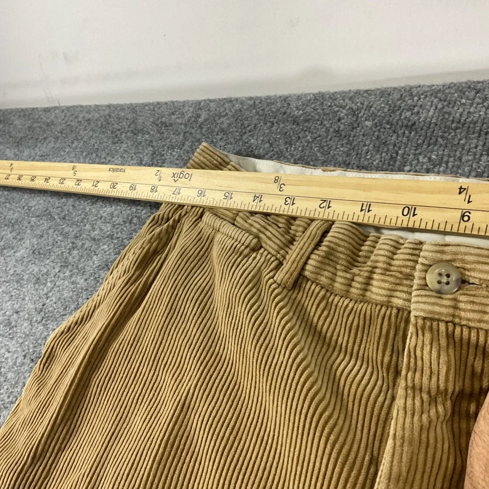 Polo Ralph Lauren Corduroy Pants Mens 36x30 Brown Classic Fit Cotton Chinos